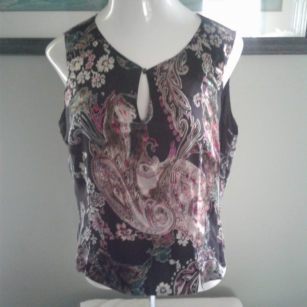 🎨 Kasper Sleeveless Blouse 🎨
